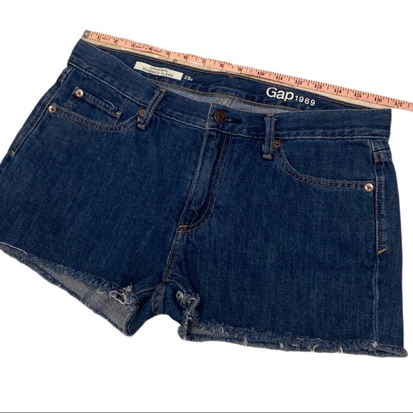 GAP 29 R Original Summer Flare Denim Jean Shorts - Picture 7 of 11